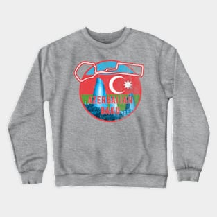 Azerbaijan Baku Track Crewneck Sweatshirt